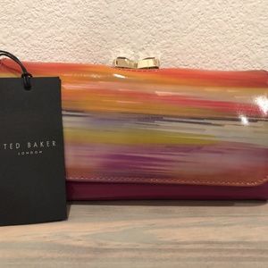 NEW Ted Baker patent leather wallet